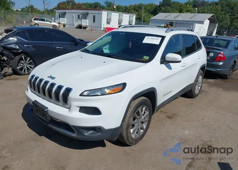2015 Jeep Cherokee Limited из США, поврежденный, VIN 1C4PJMDB2FW500696